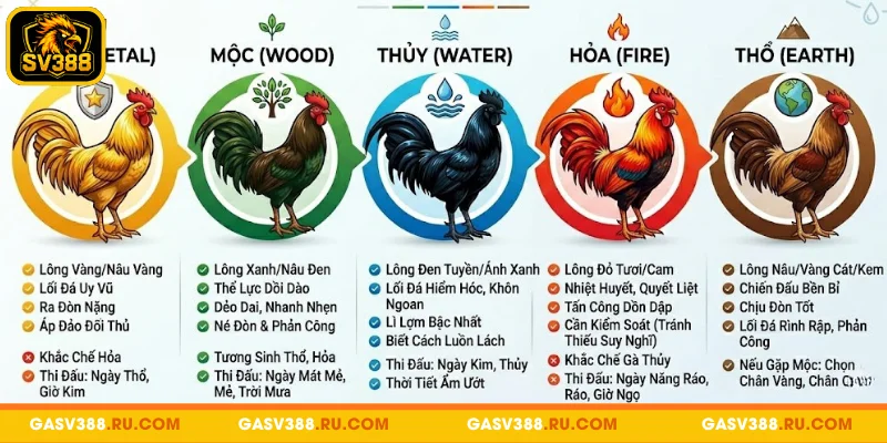 Cách chọn màu mạng gà chuẩn xác dành cho sư kê