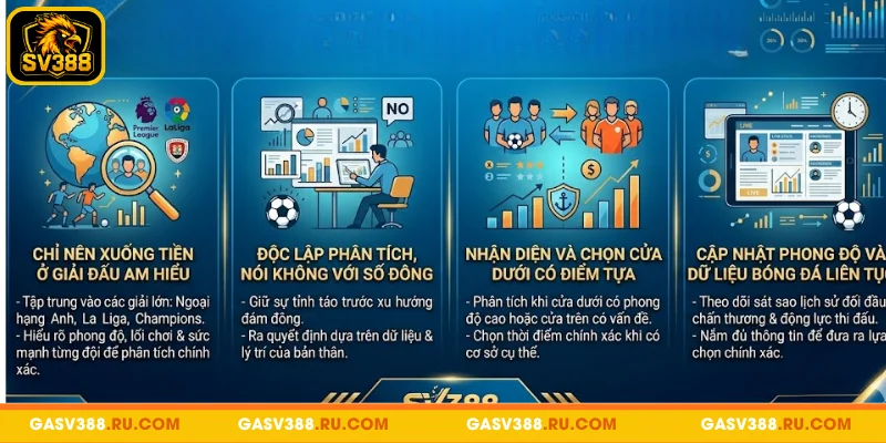 Chiến lược chơi kèo châu Âu thắng lớn tại SV388