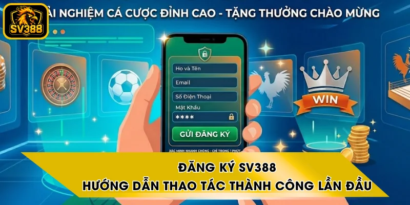 Đăng Ký SV388 - Hướng Dẫn Thao Tác Thành Công Lần Đầu