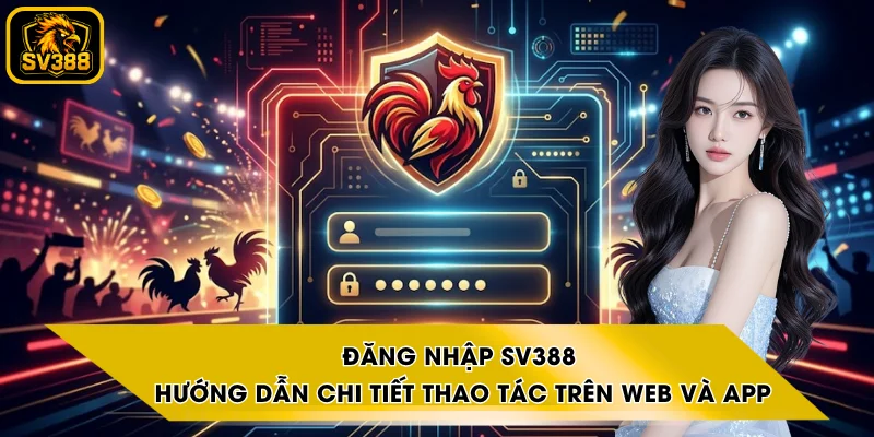 Đăng Nhập SV388 - Hướng Dẫn Chi Tiết Thao Tác Trên Web Và App