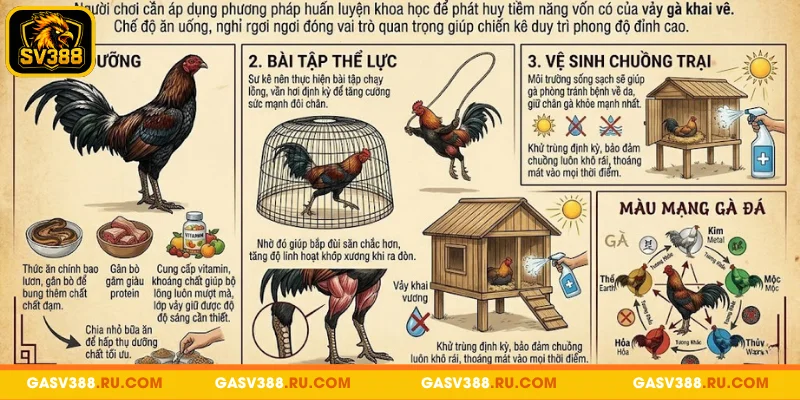 Gà đá sở hữu vảy khai vương mang đến nhiều ưu điểm