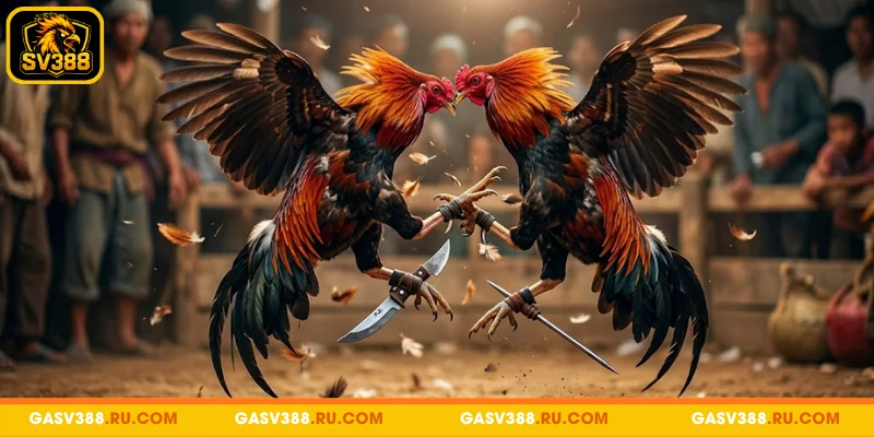 Hình thức chọi gà cựa dao và cựa sắt