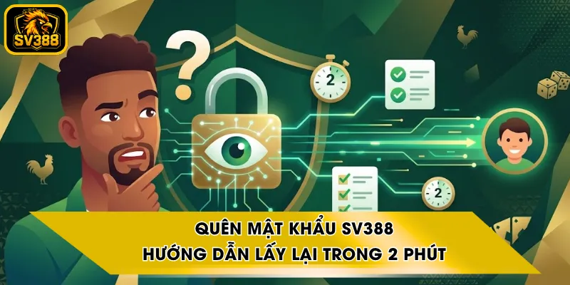 Quên Mật Khẩu SV388 - Hướng Dẫn Lấy Lại Trong 2 Phút
